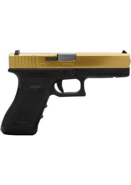 Glock 17 Gen3 Titanium Gold Airsoft Tabanca