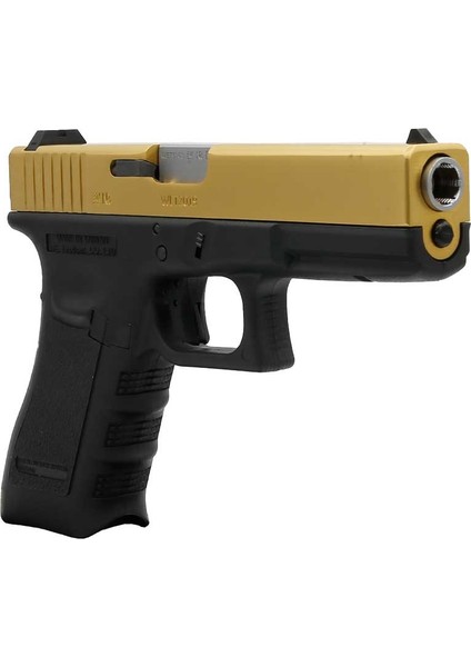 Glock 17 Gen3 Titanium Gold Airsoft Tabanca