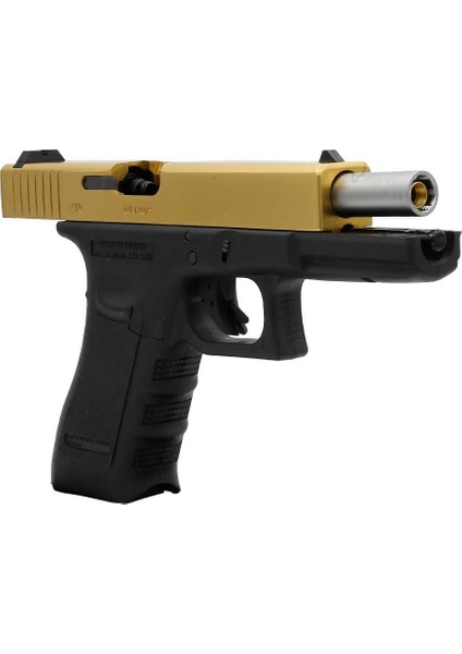 Glock 17 Gen3 Titanium Gold Airsoft Tabanca