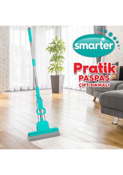 Çift Sıkmalı Pratik Paspas