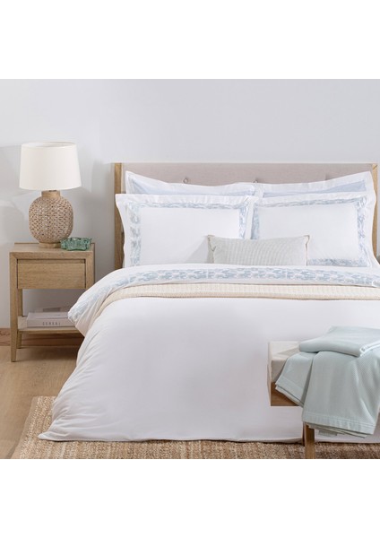 Marla Nevresim Seti Ekstra King 260X220 cm Beyaz