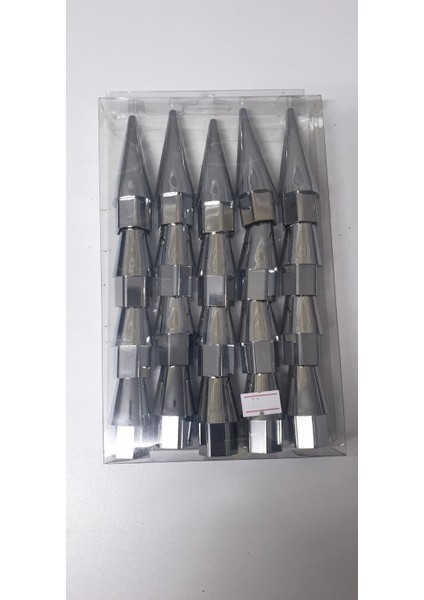 Sivri Mermi Bijon Kapağı Krom 19MM