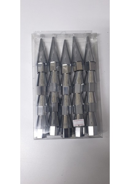 Sivri Mermi Bijon Kapağı Krom 19MM