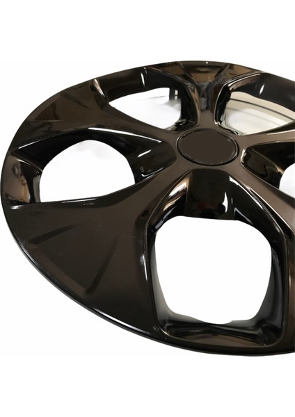 Chevrolet Kalos Uyumlu 15 Inç Piano Black Siyah Jant Kapağı 4 Adet modelleri