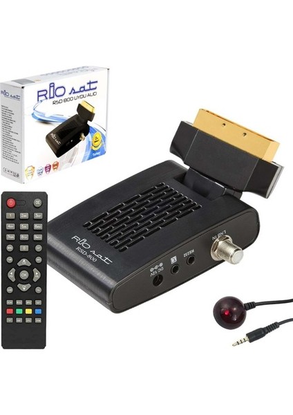 Uydu Alıcı Scart Sd Mini Dijital Gold Riosat RSD-800 fiyatları