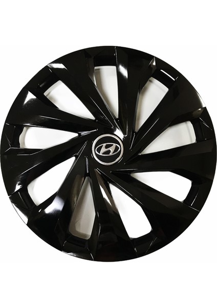 Hyundai I30 Uyumlu 14 Inç 4 Adet Piano Black Siyah Jant Kapağı Takımı