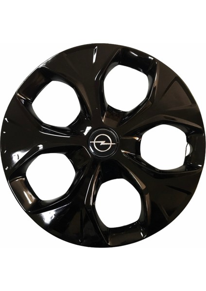 Opel Mokka Uyumlu 15 Inç Piano Black Siyah Jant Kapağı 4 Adet