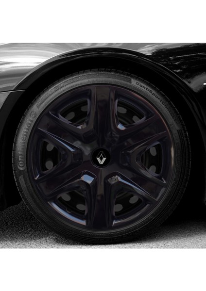 Renault Clio 15'' Inç Jant Kapağı 4 Adet 1 Takım 1004