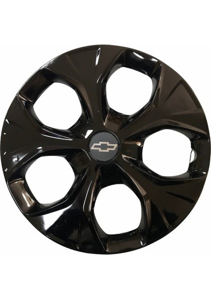 Chevrolet Rezzo Uyumlu 14 Inç Piano Black Siyah Jant Kapağı 4 Adet