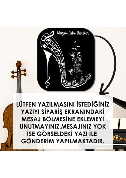 Işıklı Kişiselleştirilebilir Müzik Temalı Tablo Kadın Ayakkabısı Dekoratif Gece Lambası