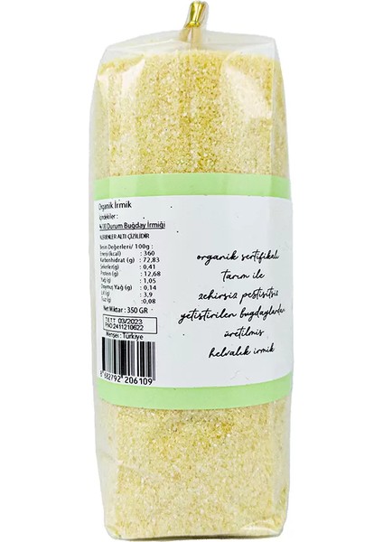 Organik Helvalık Irmik 350 gr modelleri