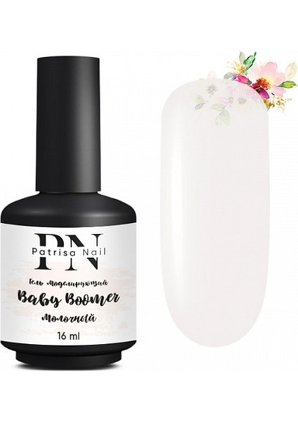 Tırnak Jeli Baby Boomer Sütlü, 16ML Rakı Beyazı