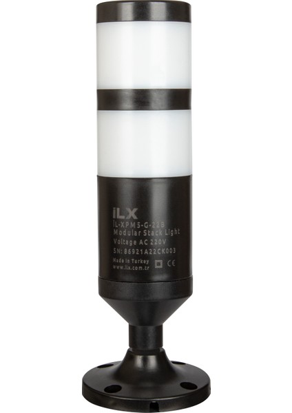 İL-XPM5B-KT-242 | Multi + Buzzer 50 Çap 2 Katlı 24 Vdc