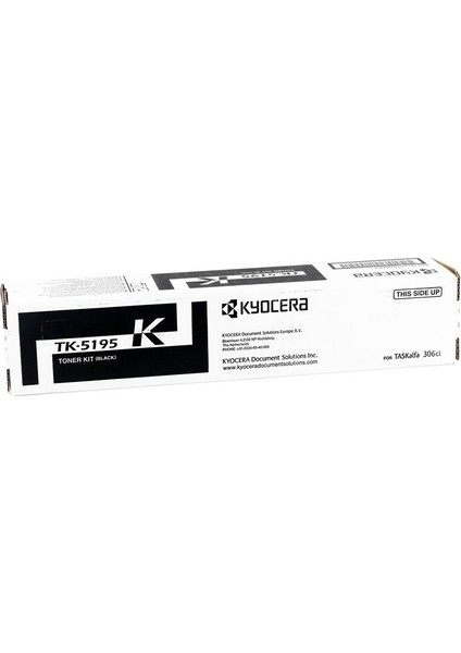 HPZR Kyocera Mita TK-5195 Siyah Orjinal Toner