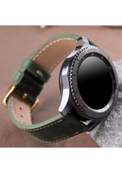 Samsung Galaxy Watch 4 / 5 / 6 / 7 44MM / 40MM / Galaxy Watch 5 Pro 45MM / Galaxy Watch 4 44MM / 40MM / Galaxy Watch 4 Classic 46MM / 42MM 47MM Active 2 40MM / 44MM Uyumlu Croco Deri Kordon fırsatları
