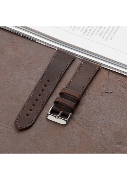 Samsung Watch 4 5 6 Watch 6 Classic 40mm 43mm 44mm 47mm Watch 5 / Watch 5 Pro 40 44 45 Watch 4 40 42 44 46mm 20mm Deri Kordon fırsatları