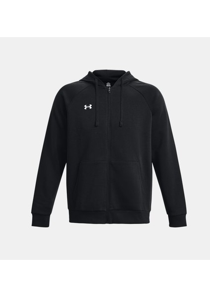 Under Armour Erkek UA Rival Fleece Tam Boy Fermuarlı Kapüşonlu Üst 1379767-001