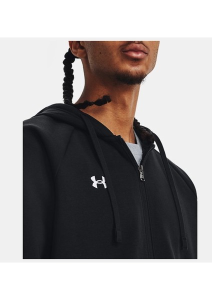 Under Armour Erkek UA Rival Fleece Tam Boy Fermuarlı Kapüşonlu Üst 1379767-001