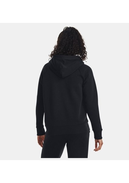 Under Armour Kadın UA Rival Fleece Big Logo Kapüşonlu Üst 1379501-001