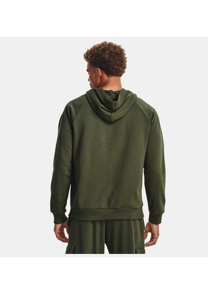 Under Armour Erkek UA Rival Fleece Kapüşonlu Üst 1379757-390