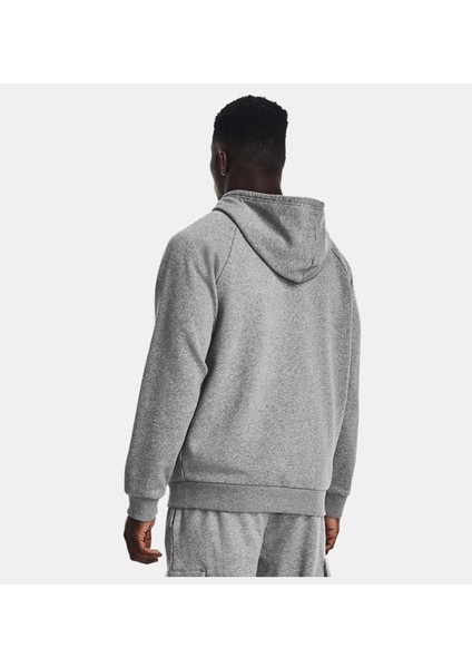 Under Armour Erkek UA Rival Fleece Tam Boy Fermuarlı Kapüşonlu Üst 1379767-025