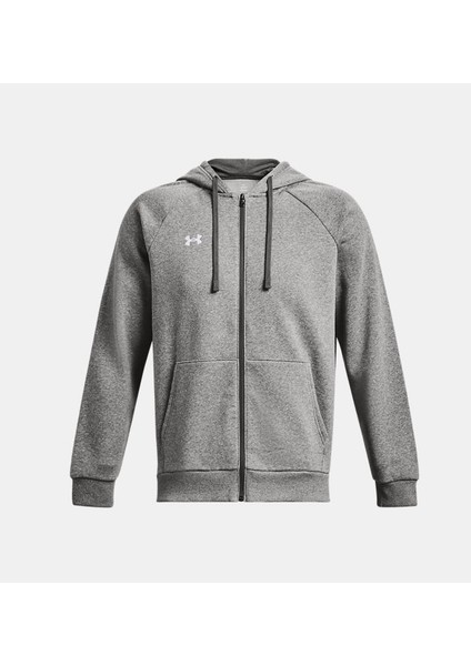 Under Armour Erkek UA Rival Fleece Tam Boy Fermuarlı Kapüşonlu Üst 1379767-025