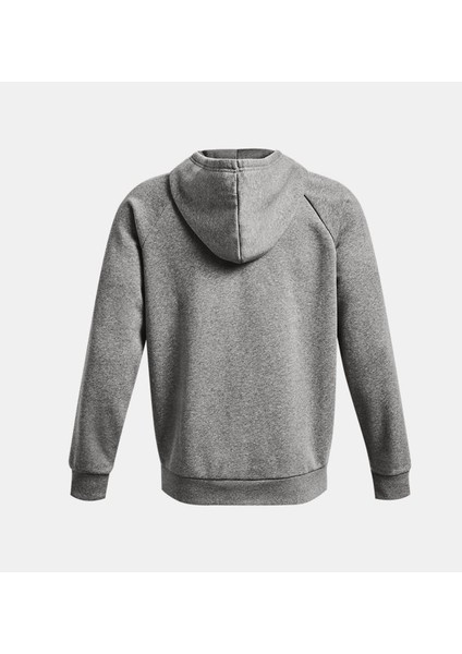 Under Armour Erkek UA Rival Fleece Tam Boy Fermuarlı Kapüşonlu Üst 1379767-025