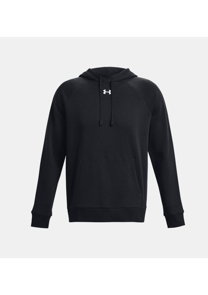 Erkek UA Rival Fleece Kapüşonlu Üst 1379757-001