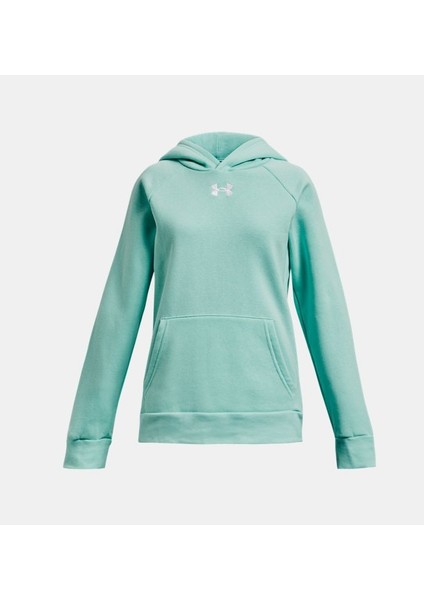 Erkek Çocuk UA Rival Fleece Kapüşonlu Üst 1379792-361
