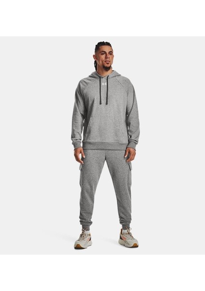 Erkek UA Rival Fleece Kapüşonlu Üst 1379757-025 modelleri