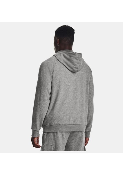 Erkek UA Rival Fleece Logo Kapüşonlu Üst 1379758-025 fiyatları