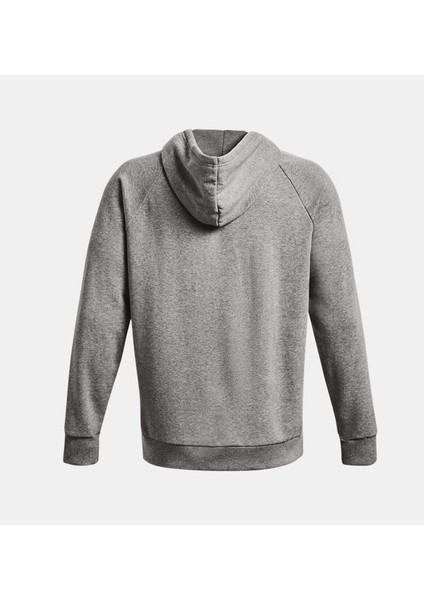 Erkek UA Rival Fleece Logo Kapüşonlu Üst 1379758-025 indirimleri