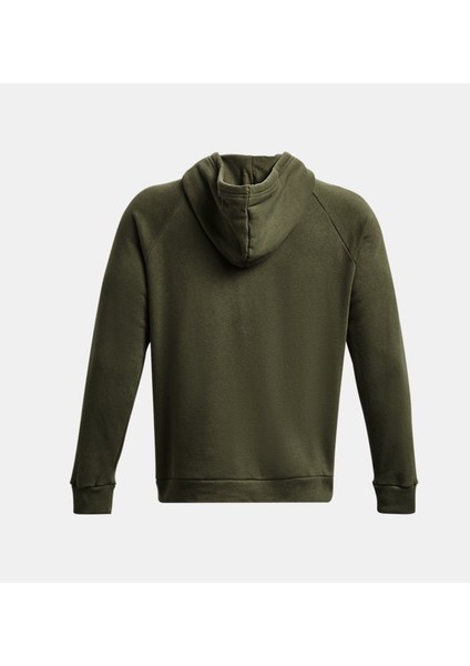 Erkek UA Rival Fleece Logo Kapüşonlu Üst 1379758-390 indirimleri