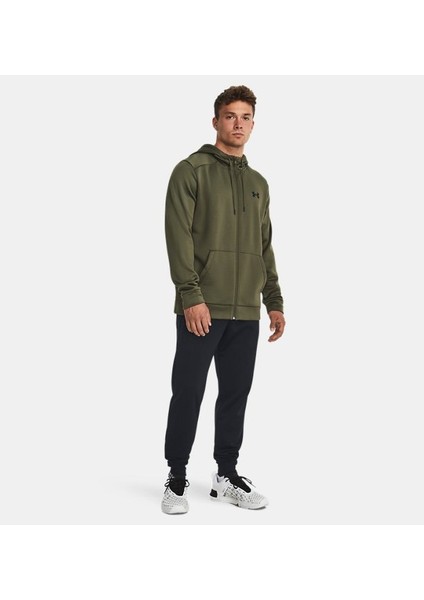 Erkek Armour Fleece® Tam Boy Fermuarlı Kapüşonlu Üst 1373357-390 modelleri