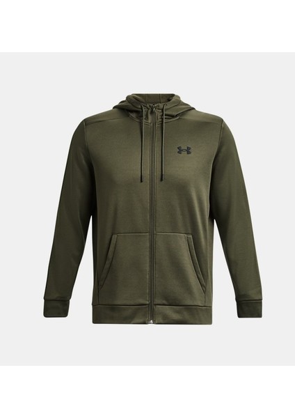 Erkek Armour Fleece® Tam Boy Fermuarlı Kapüşonlu Üst 1373357-390 fırsatları