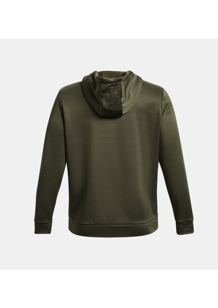 Erkek Armour Fleece® Tam Boy Fermuarlı Kapüşonlu Üst 1373357-390 indirimleri