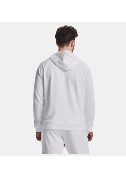 Erkek UA Rival Fleece Kapüşonlu Üst 1379757-100 fiyatları