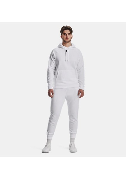 Erkek UA Rival Fleece Kapüşonlu Üst 1379757-100 modelleri