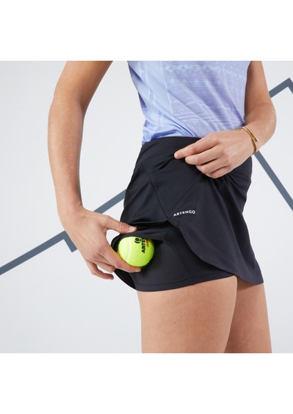 Artengo Kadın Tenis Eteği - Siyah - Dry 900 modelleri