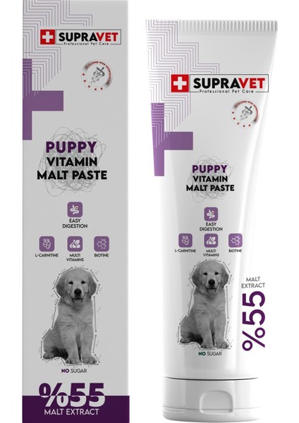 Yavru Köpekler Için Multi Vitamin Malt Paste 30 gr