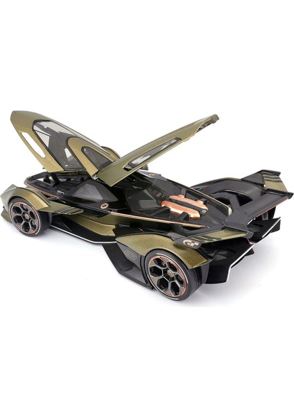 Lamborghini V12 Vision Gran Turismo Model Araba 1/18 - Yeşil modelleri