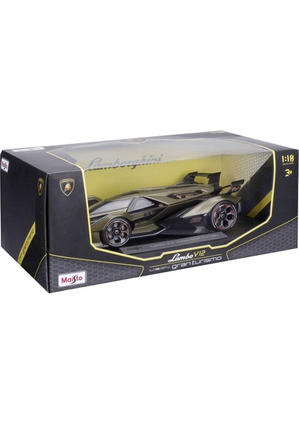 Lamborghini V12 Vision Gran Turismo Model Araba 1/18 - Yeşil indirimleri