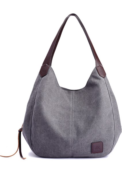 Kadın Kanvas Omuz Çantası (Yurt Dışından)
