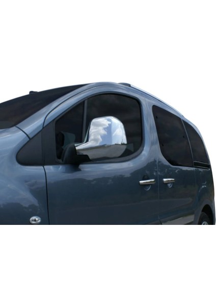 Peugeot Partner 2 Tepee Krom Ayna Kapağı 2 Parça Abs 2008-2012 Arası modelleri