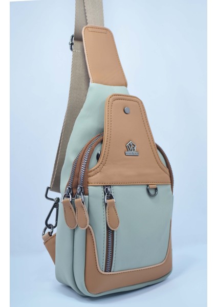 Telefon Cüzdan Bölmeli Kulaklık Çıkışlı Çapraz Gögüs ve Omuz Çantası