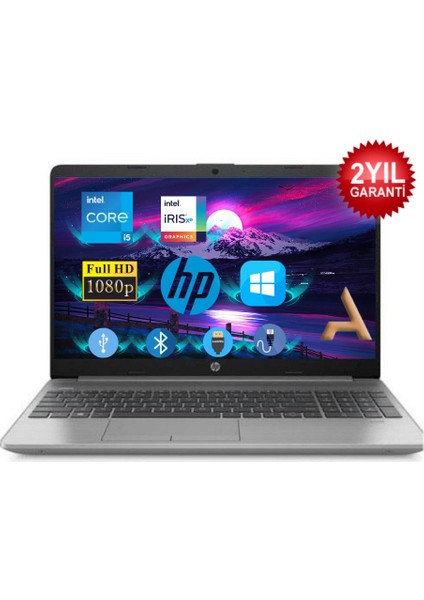 250 G8 i5-1135G7 8GB 512GB SSD 853U8ES052ATL58 W10Pro 15.6" Full HD Taşınabilir Bilgisayar