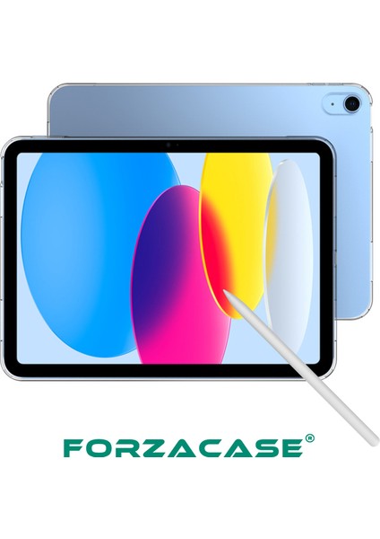 iPad 10.nesil 10.9 Inch 2022 ile Uyumlu Silikon Kılıf Şeffaf - FC013