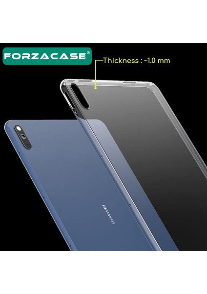 Huawei Matepad 10.4 Inch ile Uyumlu Silikon Kılıf Şeffaf - FC013