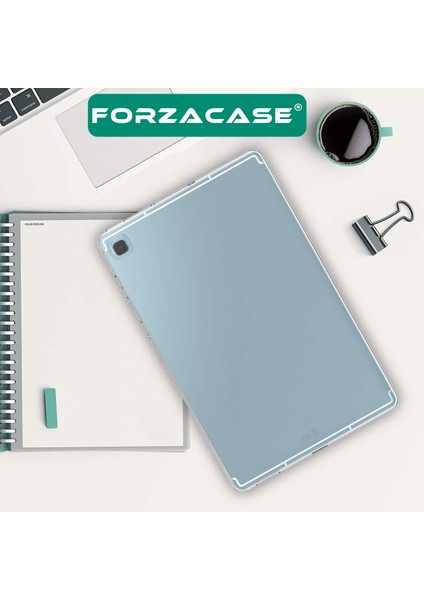 Samsung Galaxy Tab S6 Lite 10.4 Inch P610 ile Uyumlu Silikon Kılıf Şeffaf - FC013