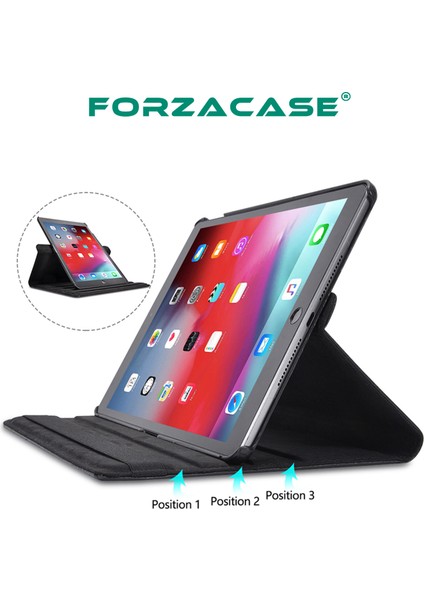 iPad Mini 4 / Mini 5 Için 360 Derece Döner Standlı Kılıf - FC012 modelleri
